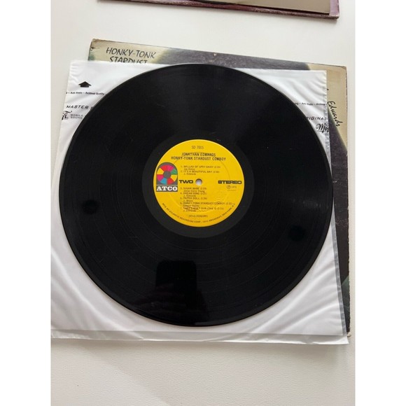 Jonathan Edwards Self Titled / Honky Tonk Stardust Cowboy LP VG+/VG - Picture 11 of 13